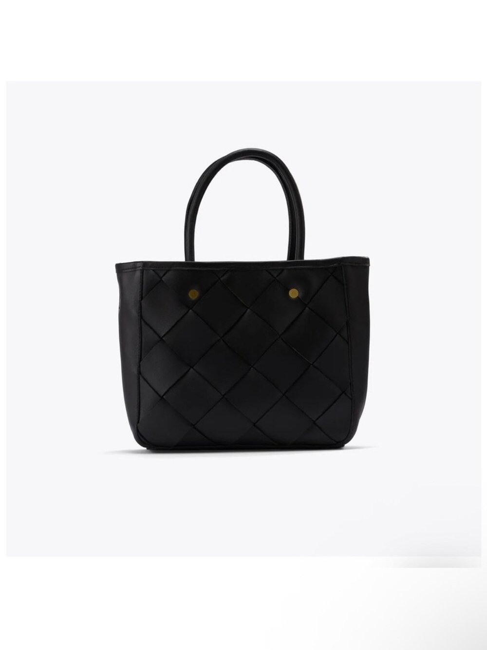 NEW Nisolo Handwoven Carry-All Satchel in Black - Picture 13 of 15